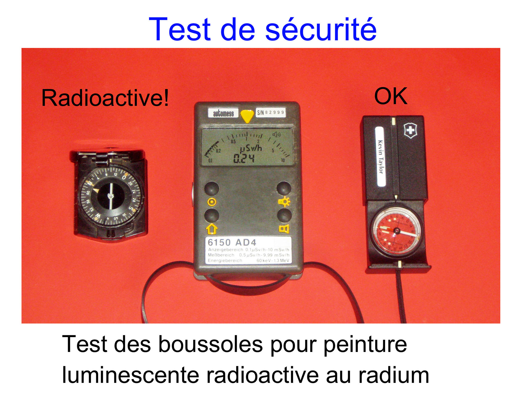 [Safety test]